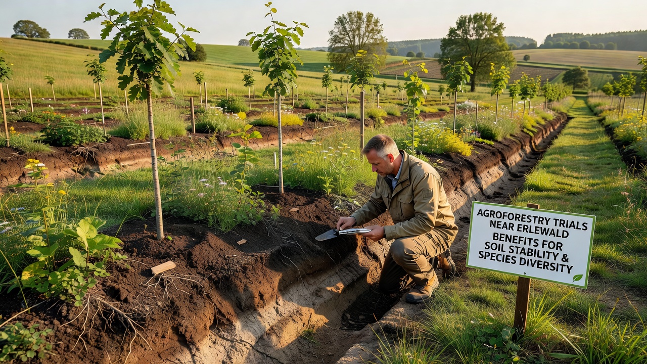 Agroforestry Trials Near Erlewald Highlight Benefits for Soil Stability and Species Diversity
