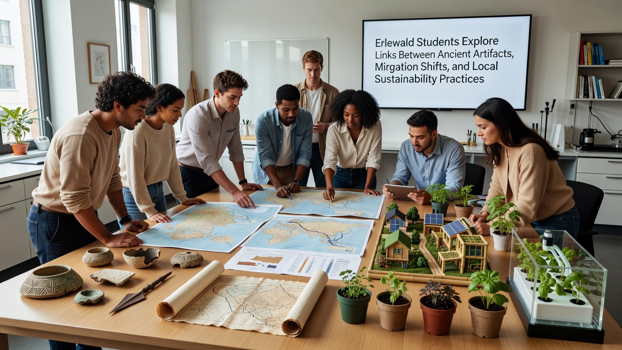 Erlewald Youth Bridge Ancient Discoveries to Modern Ecological Changes